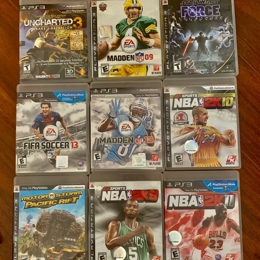 Games for PS3